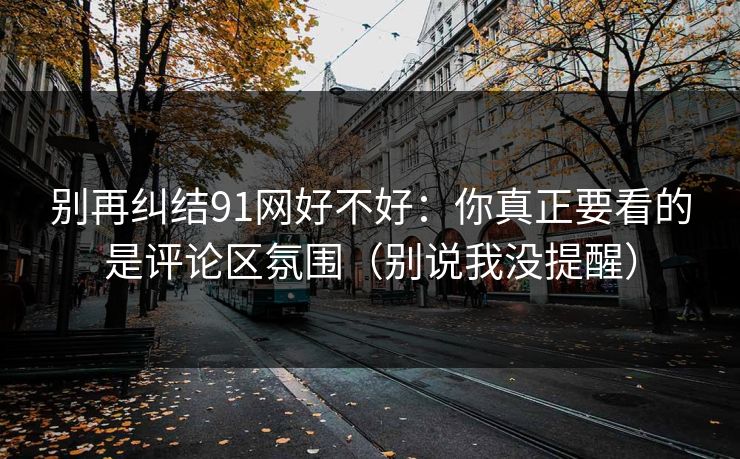 别再纠结91网好不好:你真正要看的是评论区氛围(别说我没提醒) 别再纠结91网好不好:你真正要看的是评论区氛围(别说我没提醒)